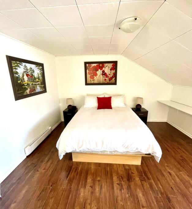 Les Appartements Du Vieil Edifice Metabetchouan エクステリア 写真